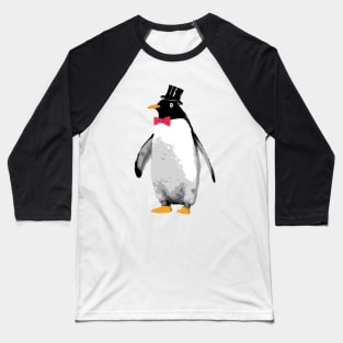 Rich Penguin Baseball T-Shirt